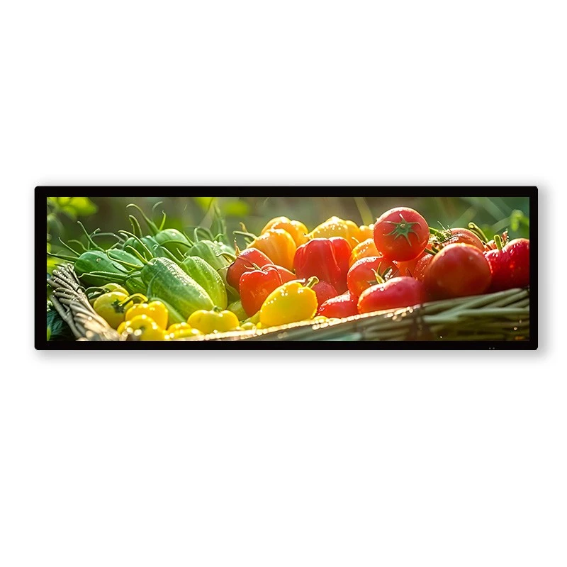 28 .6 Tommers LCD Bar Display Produsent med dobbel ansiktsskjerm