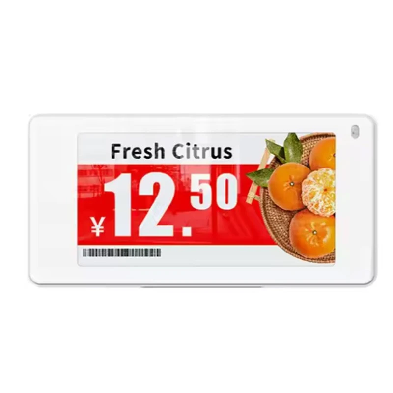 2,66 tommer elektronisk prislapp