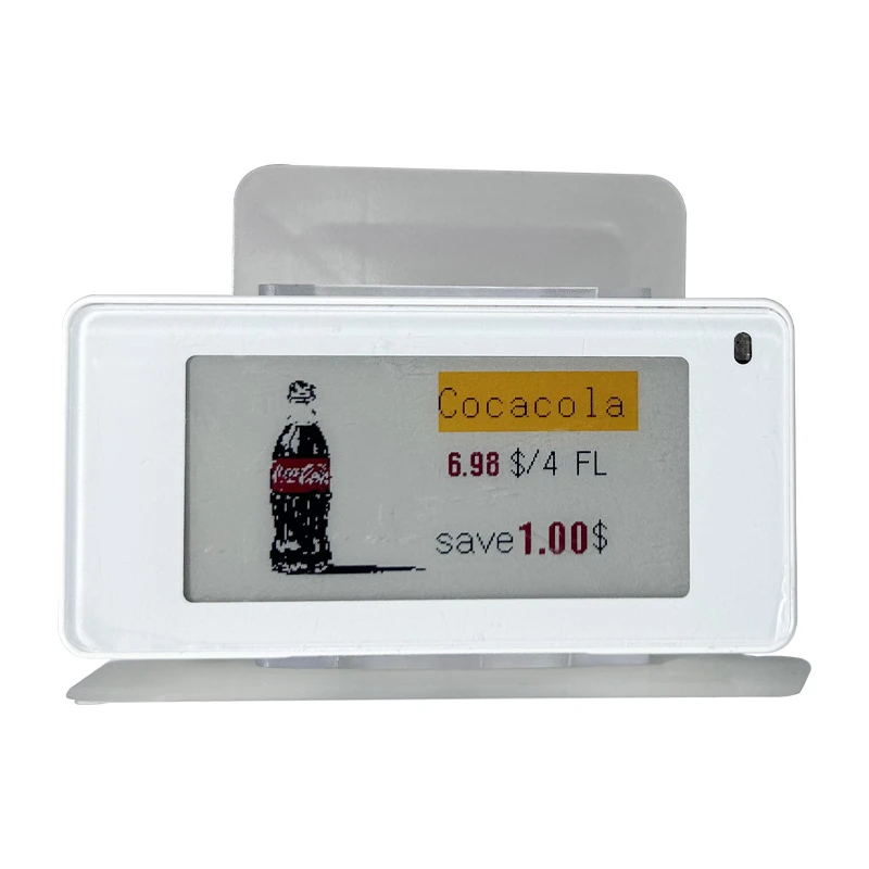 2,6 tommers elektronisk akrylholder